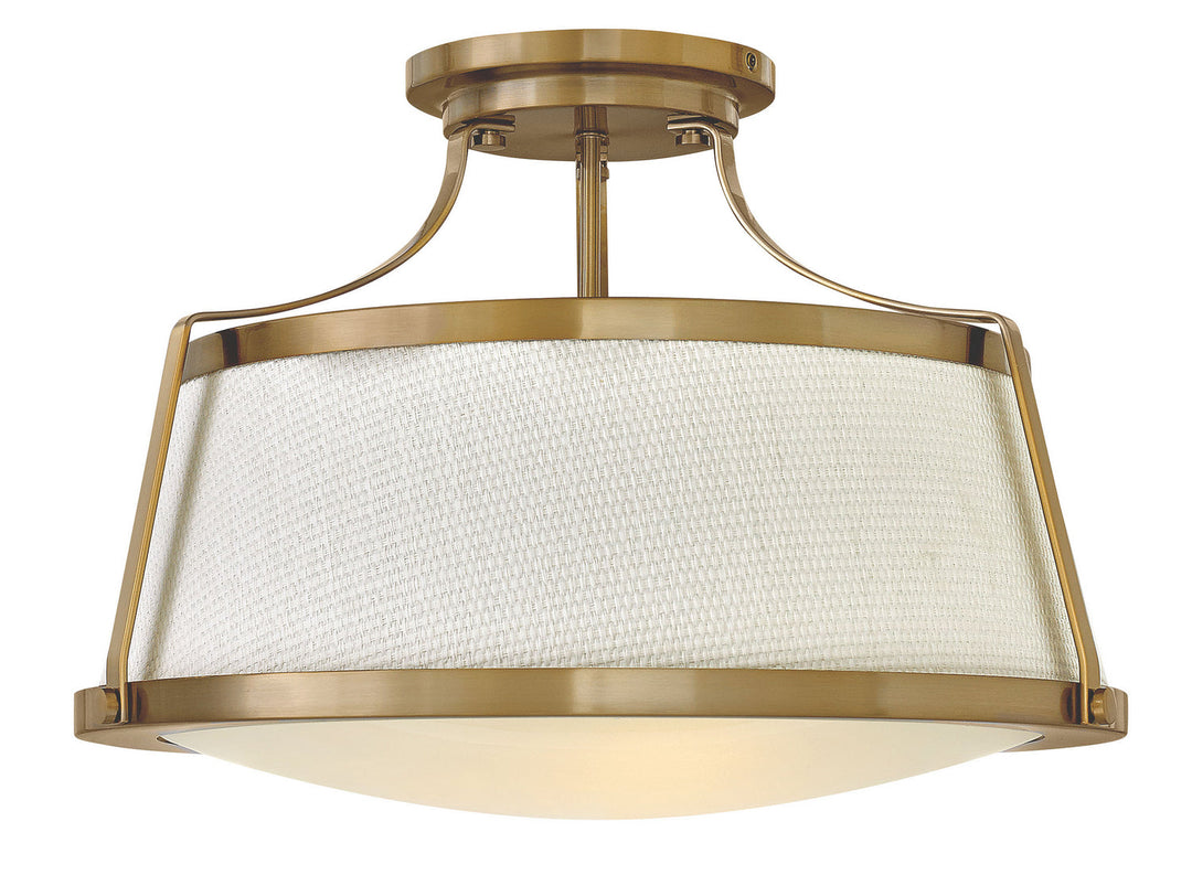 Charlotte LED Flush Mount in Brushed Caramel