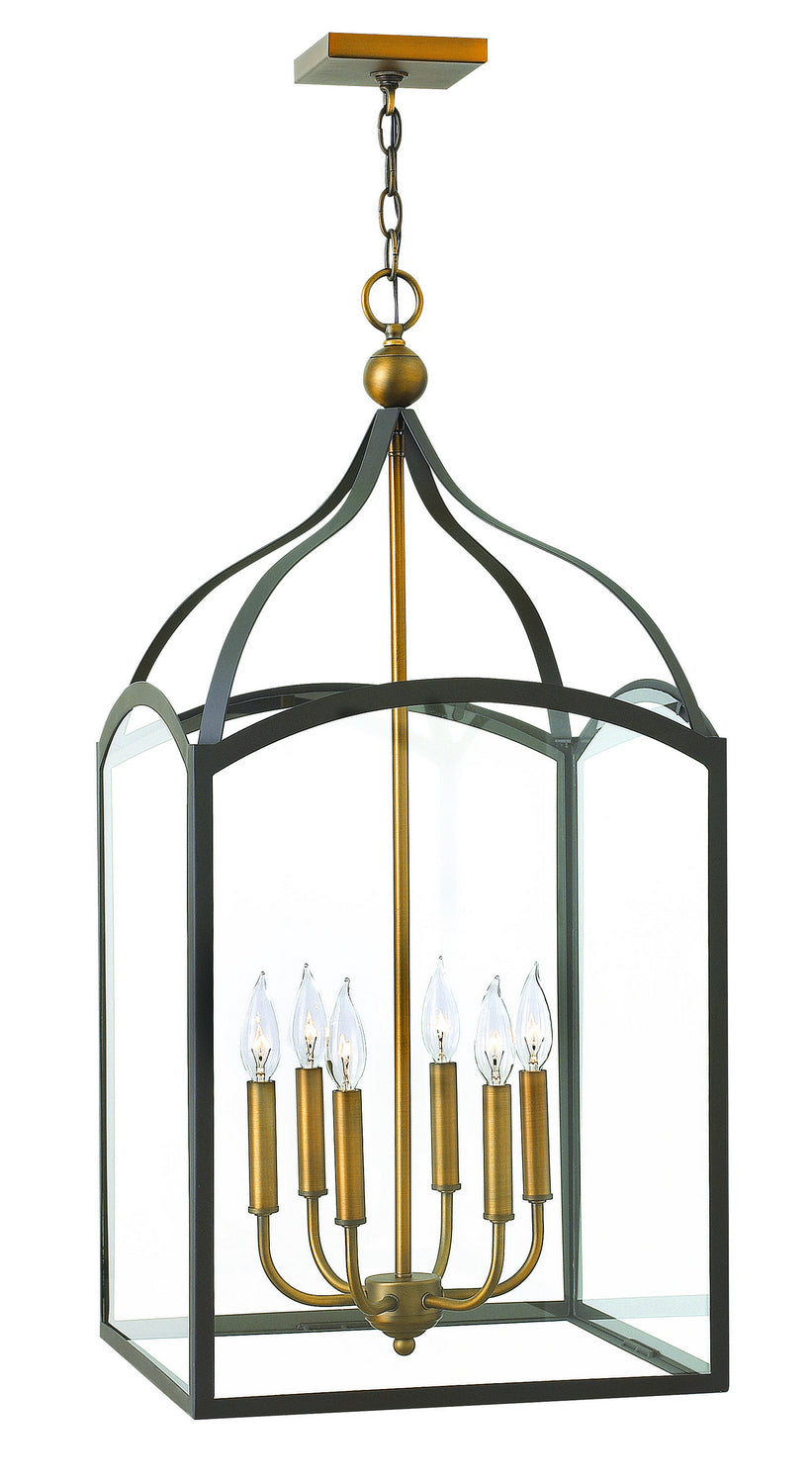 Clarendon LED Foyer Pendant in Bronze