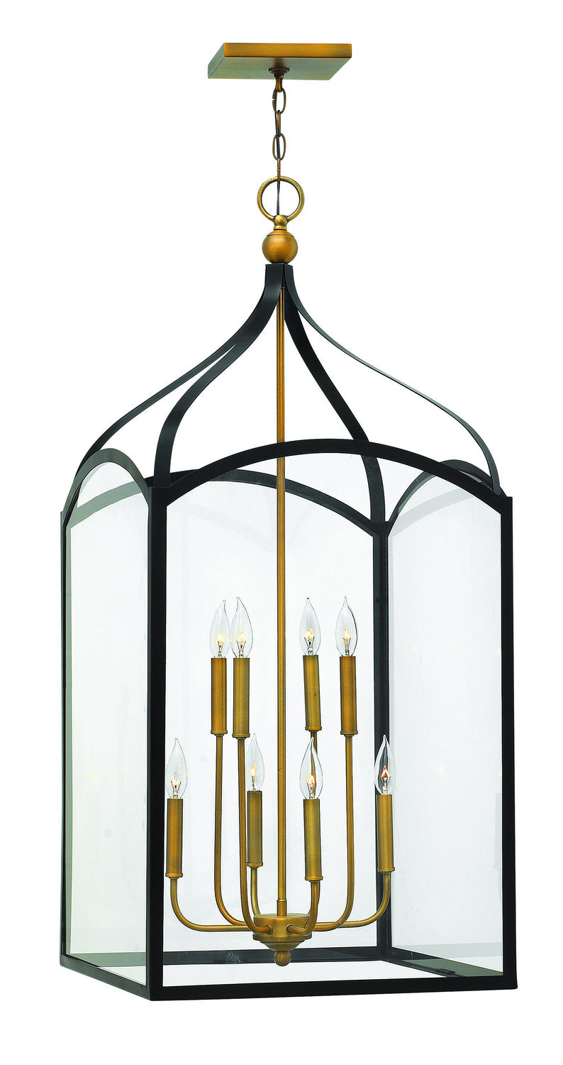 Clarendon LED Foyer Pendant in Bronze