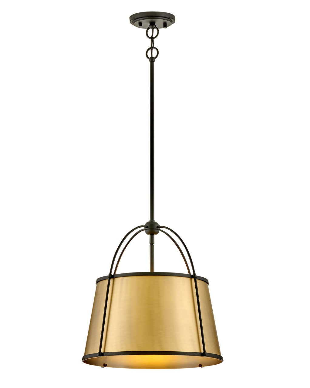 Clarke LED Pendant in Black