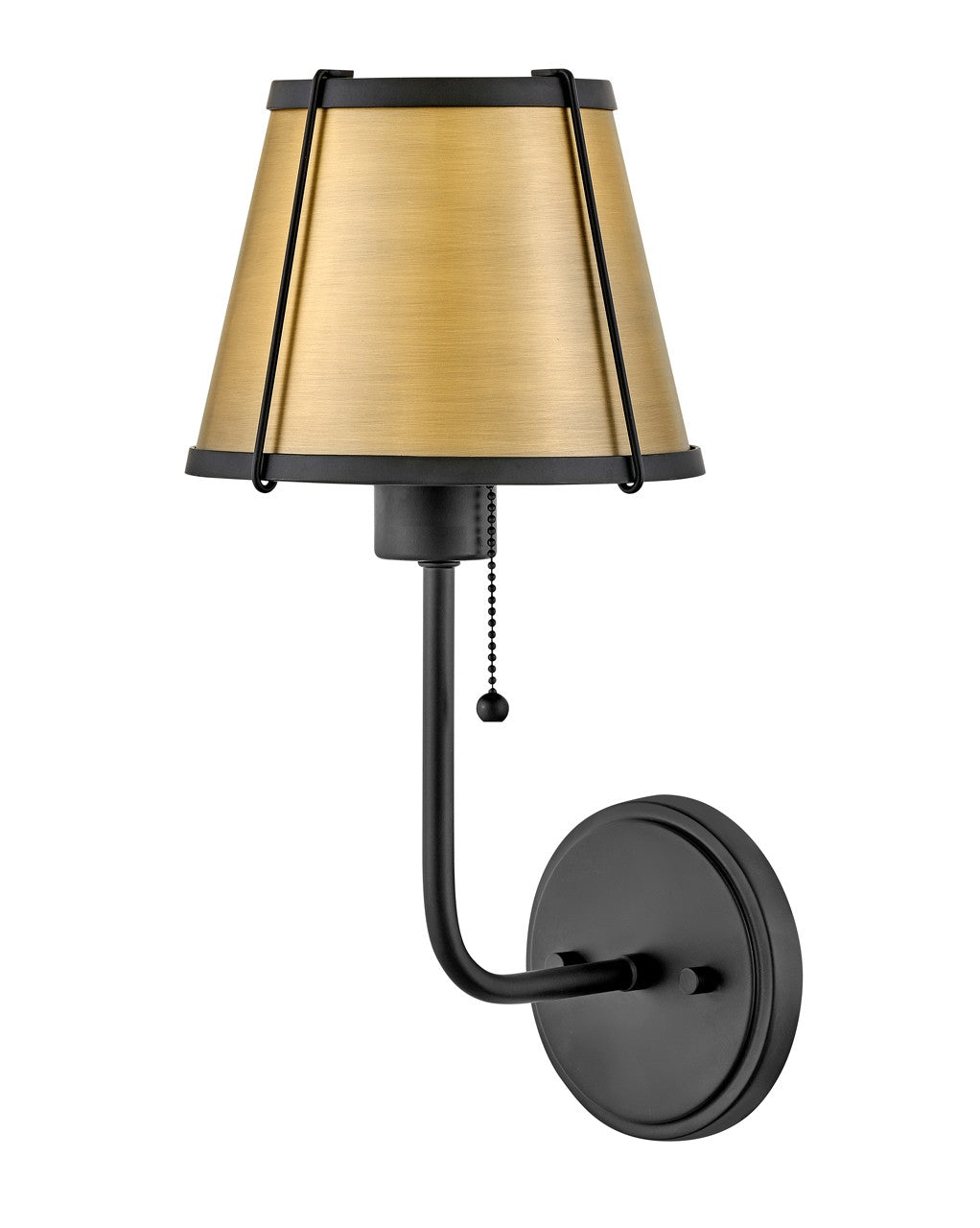 Clarke LED Wall Sconce in Black