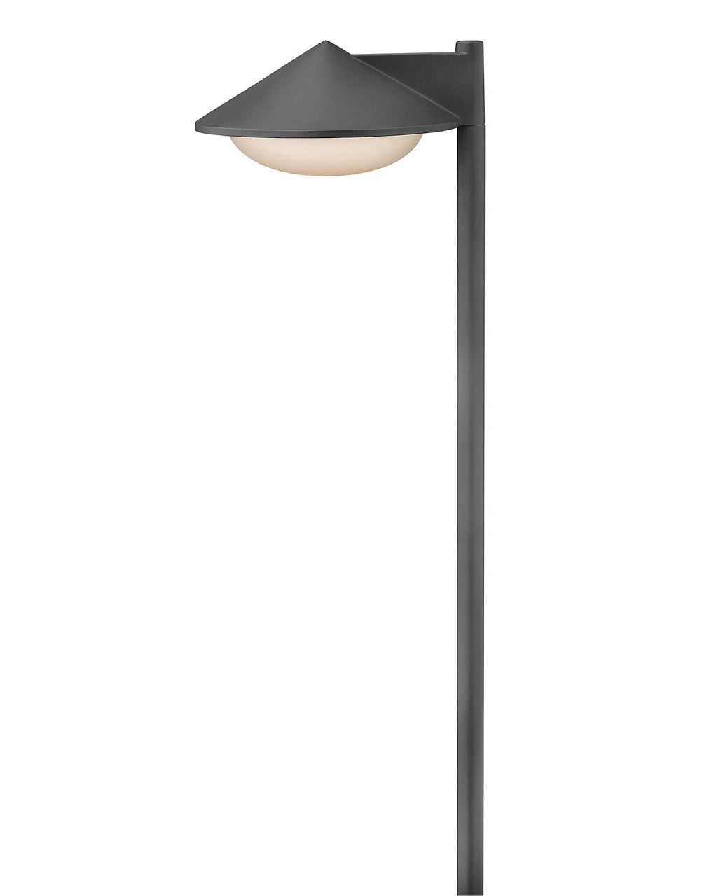 Contempo LED Path Light in Charcoal Gray