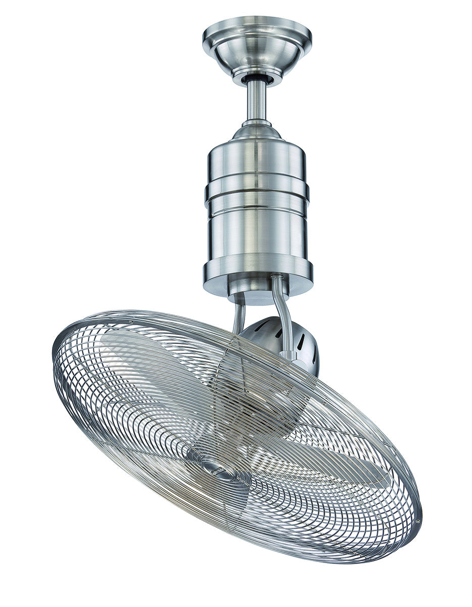 Craftmade Bellows III 21" Rotating Ceiling Fan with Wall Control and Remote