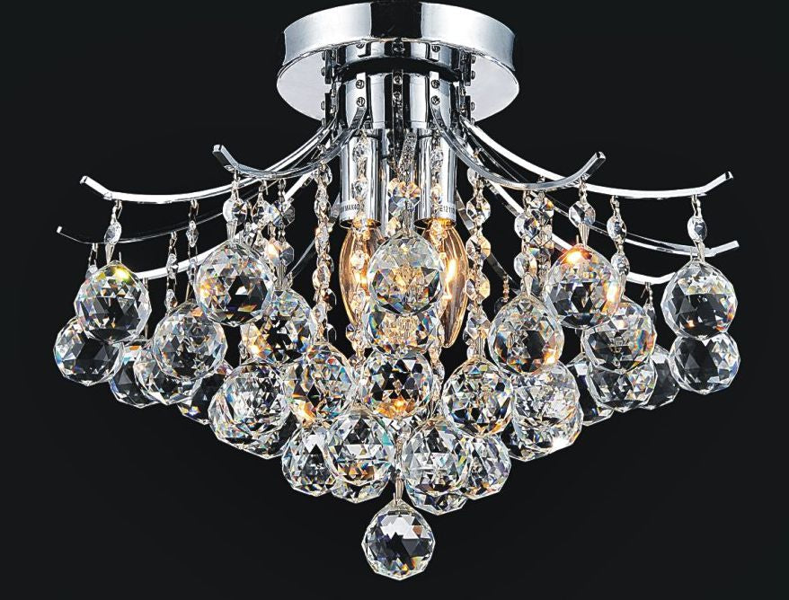 CWI Lighting Four Light Flush Mount