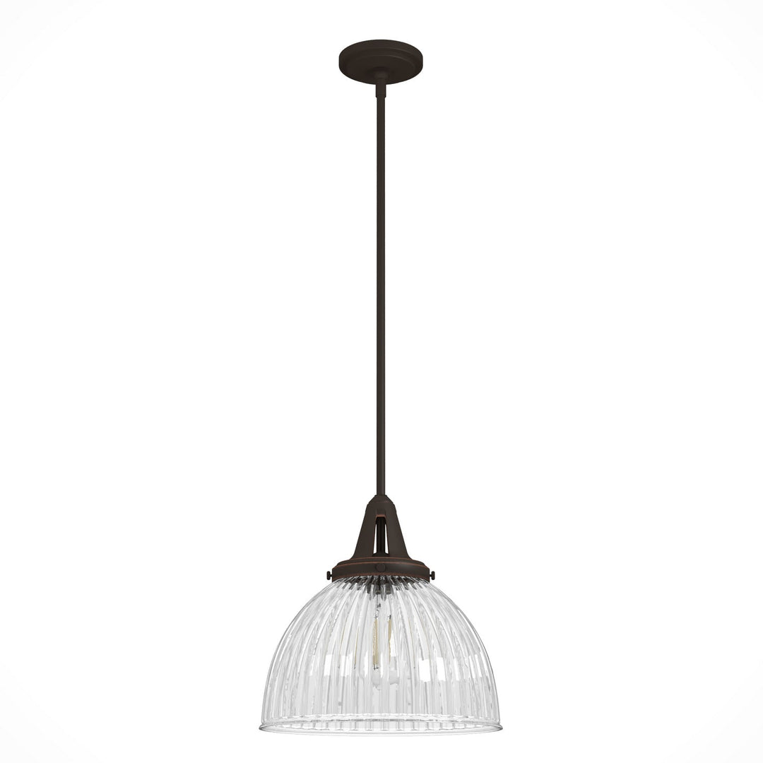 Cypress Grove One Light Pendant in Onyx Bengal