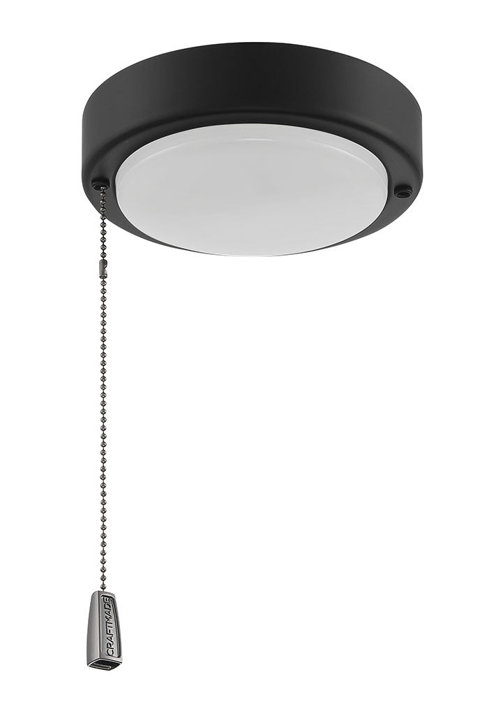 Disk LED Disk Fan Light Kit in Flat Black