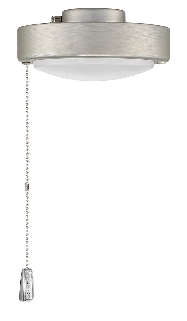 Disk LED Disk Fan Light Kit in Painted Nickel