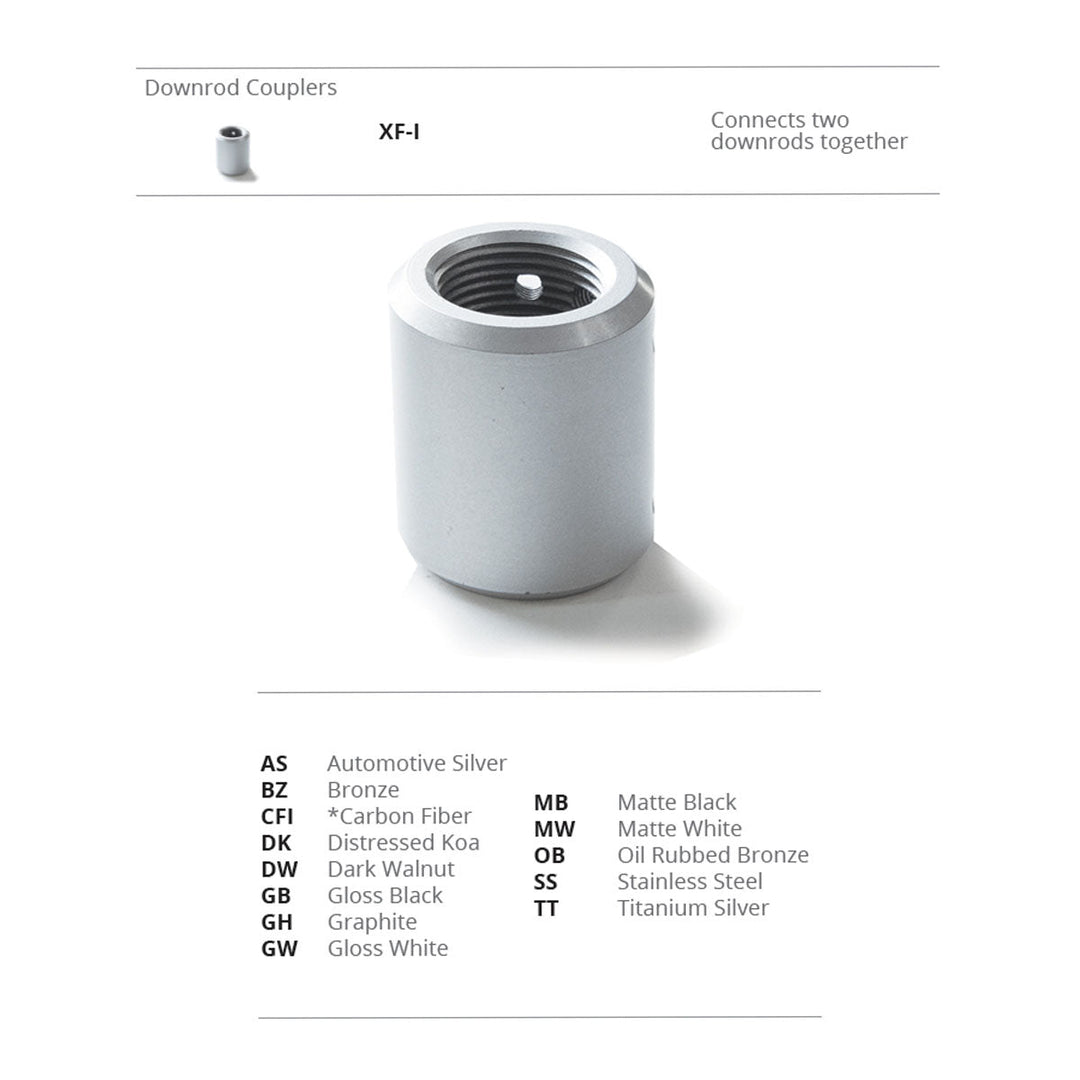 Downrod Coupler in Graphite