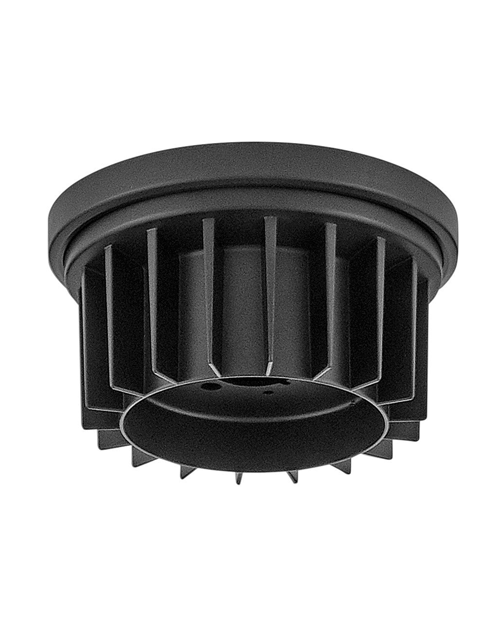 Draftsman Flush Mount Kit in Matte Black