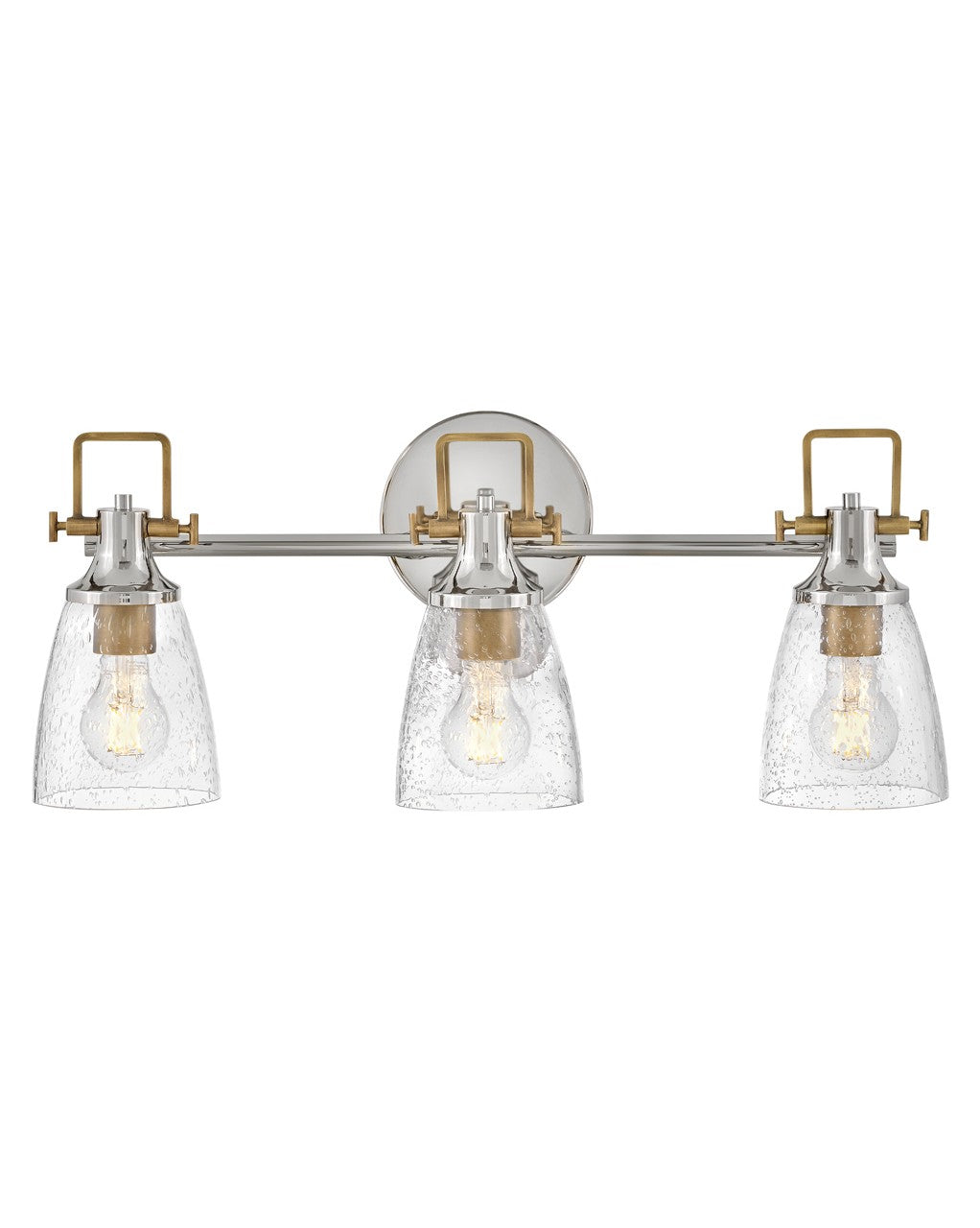Easton LED Vanity in Polished Nickel