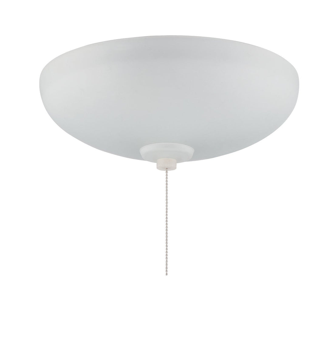 Elegance Bowl LED Fan Light Kit in White Frost