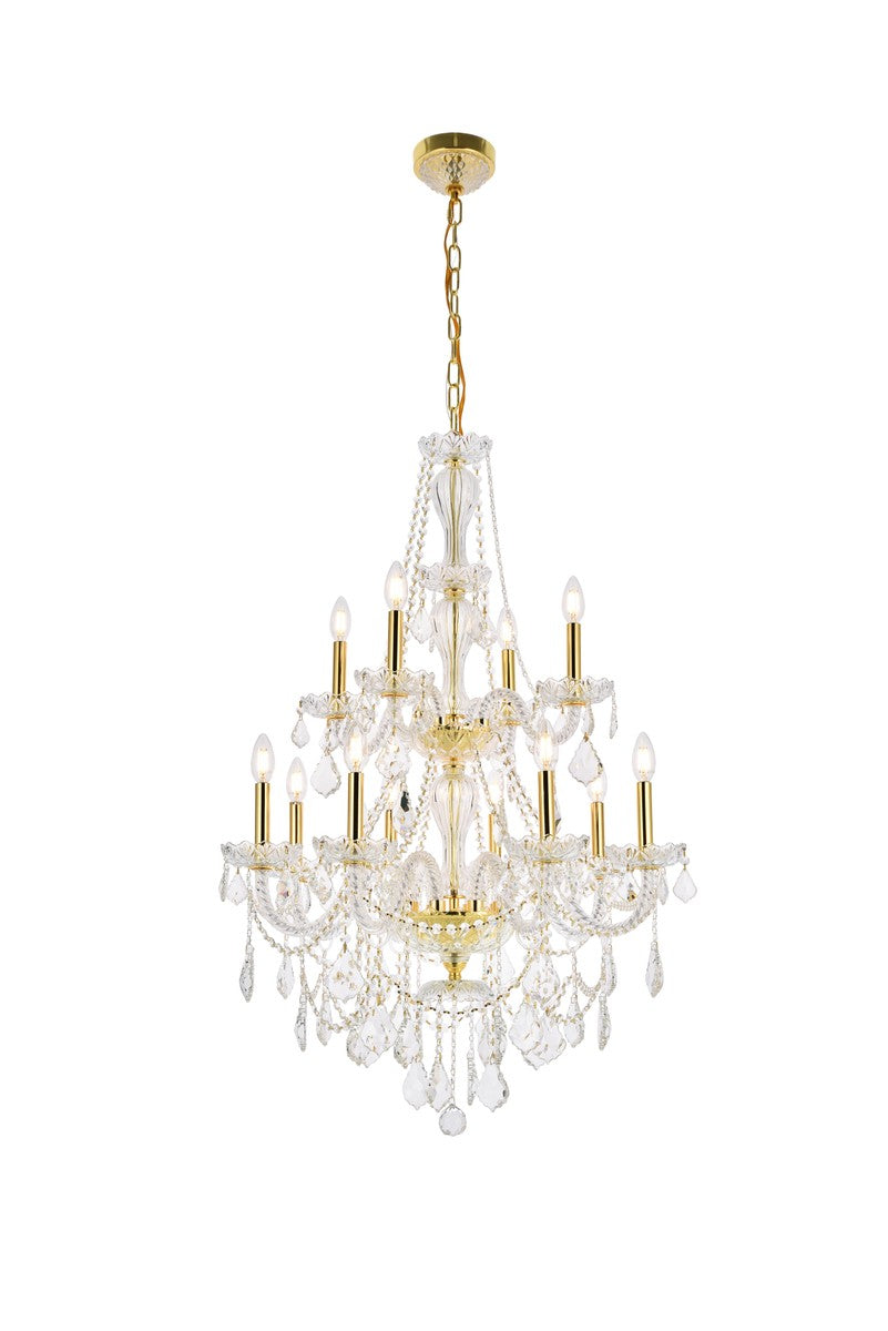 Elegant Lighting 12 Light Chandelier