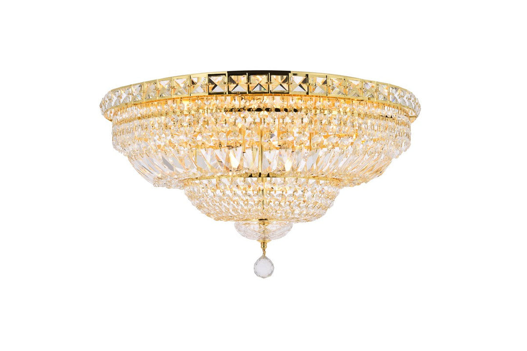 Elegant Lighting 12 Light Flush Mount