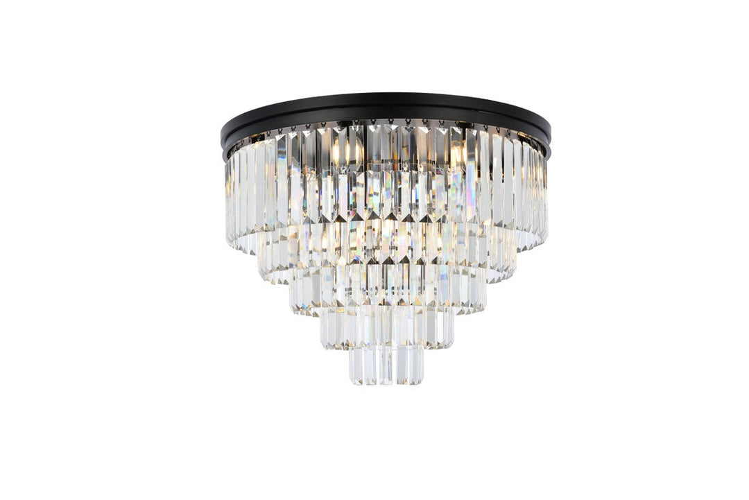 Elegant Lighting 17 Light Flush Mount