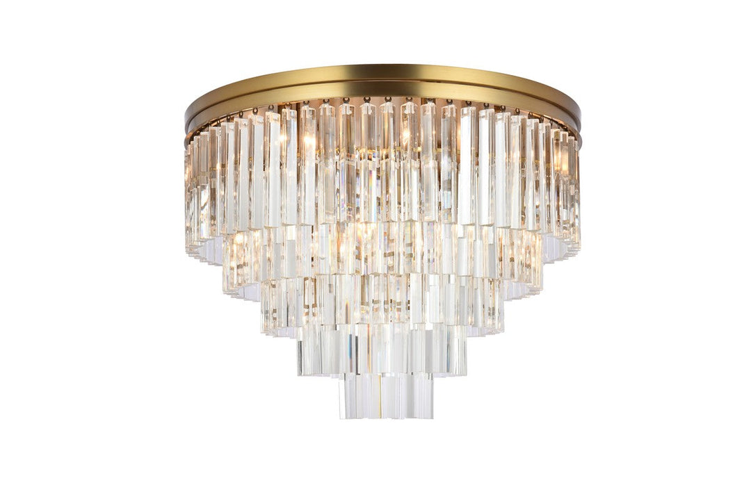 Elegant Lighting 17 Light Flush Mount