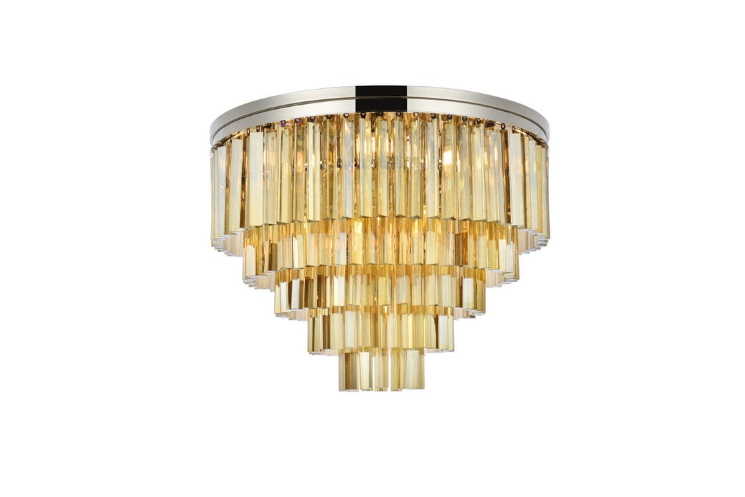 Elegant Lighting 17 Light Flush Mount