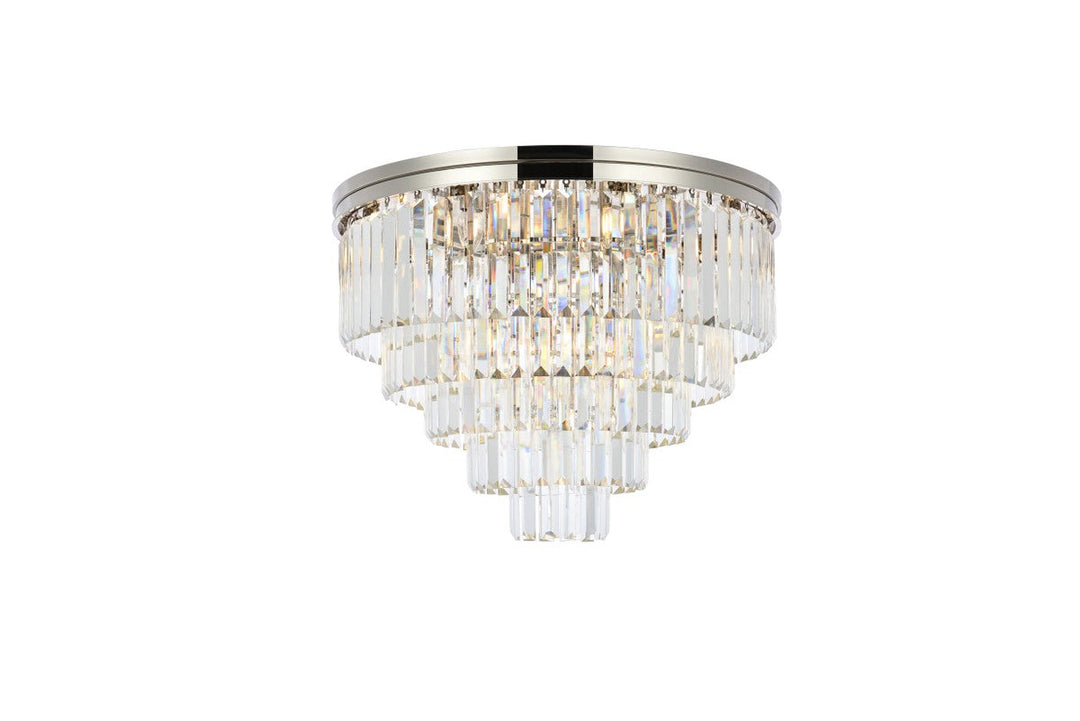 Elegant Lighting 17 Light Flush Mount