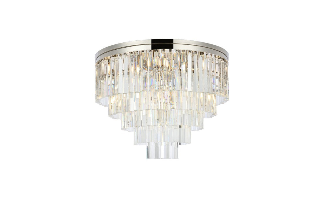 Elegant Lighting 17 Light Flush Mount