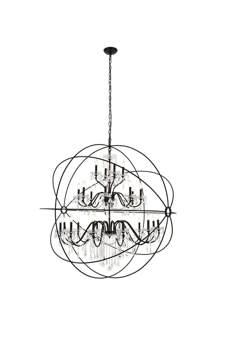 Elegant Lighting 24 Light Pendant