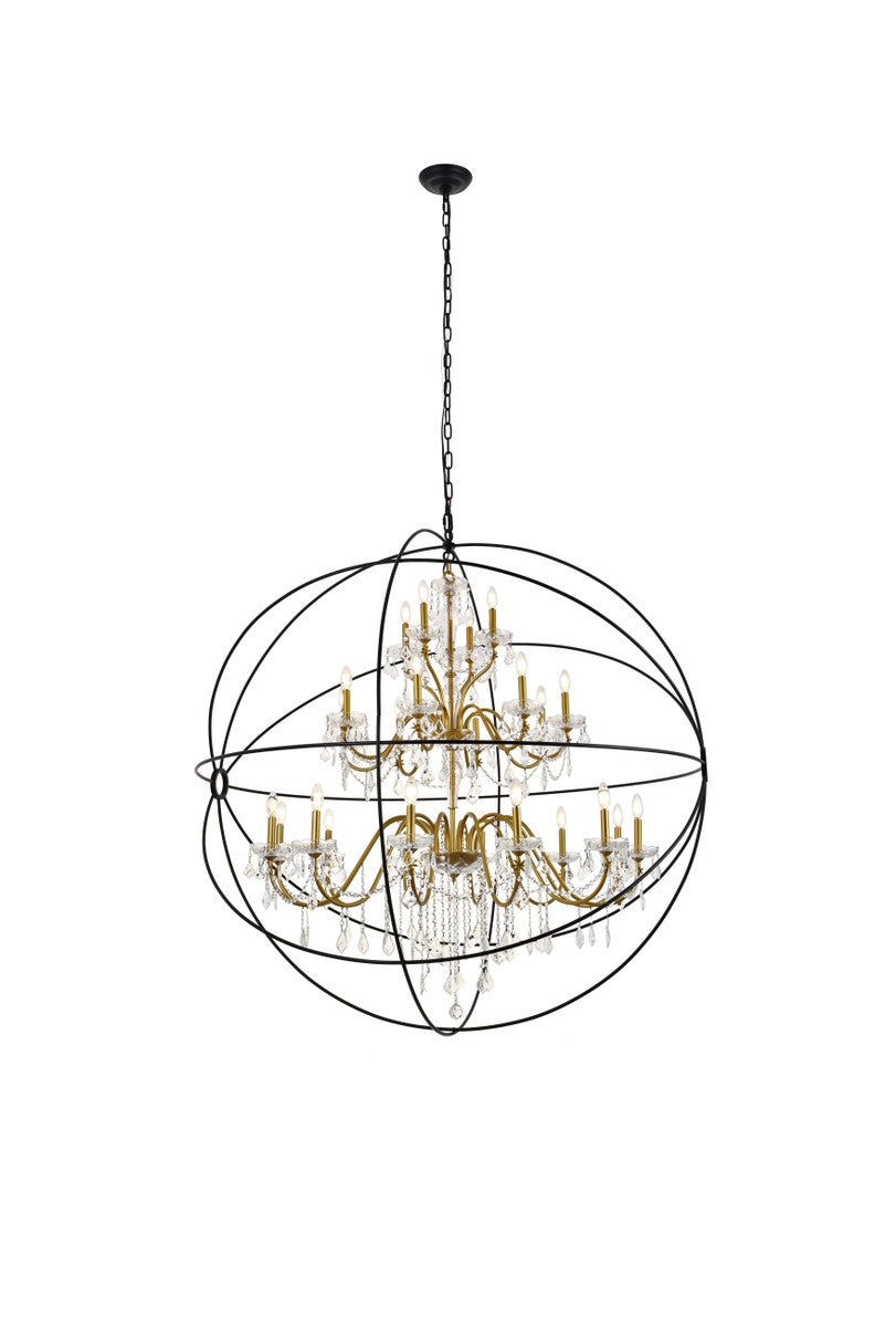 Elegant Lighting 24 Light Pendant