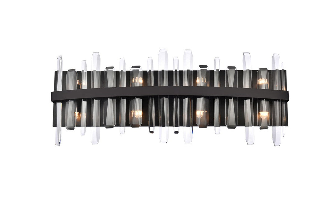 Elegant Lighting Eight Light Bath Sconce