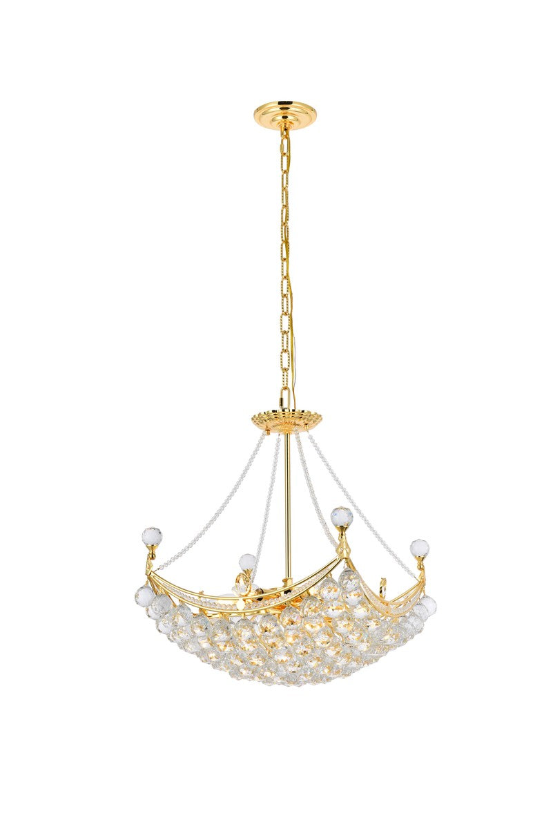 Elegant Lighting Eight Light Chandelier
