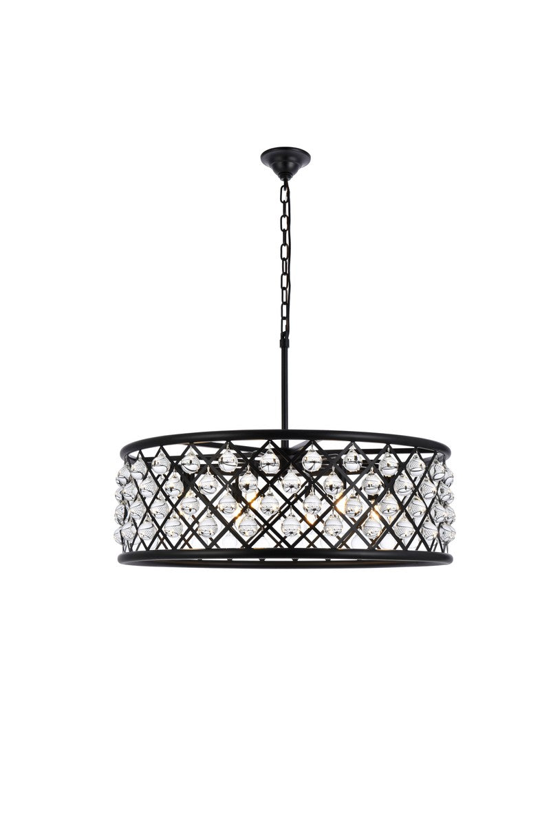 Elegant Lighting Eight Light Chandelier