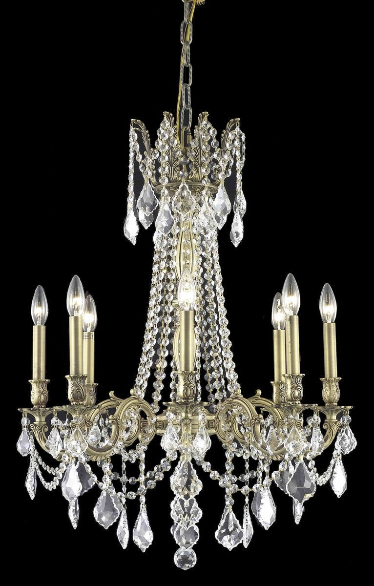 Elegant Lighting Eight Light Chandelier