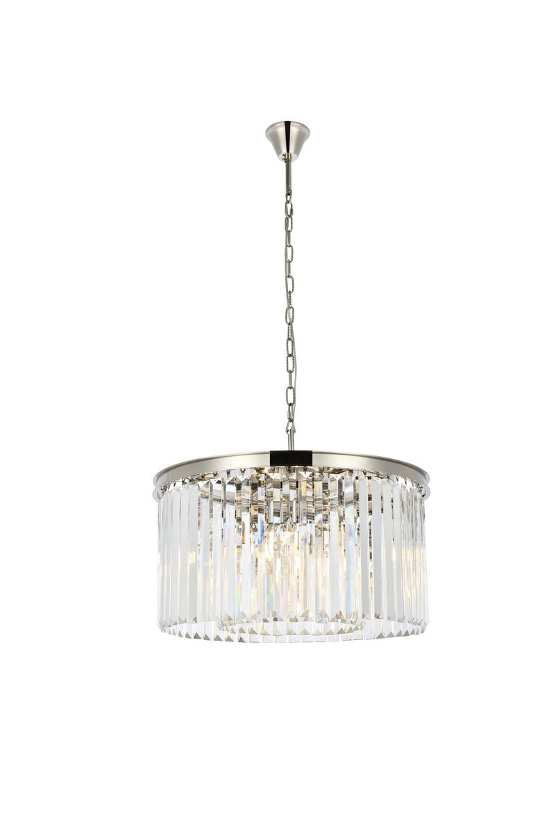 Elegant Lighting Eight Light Chandelier