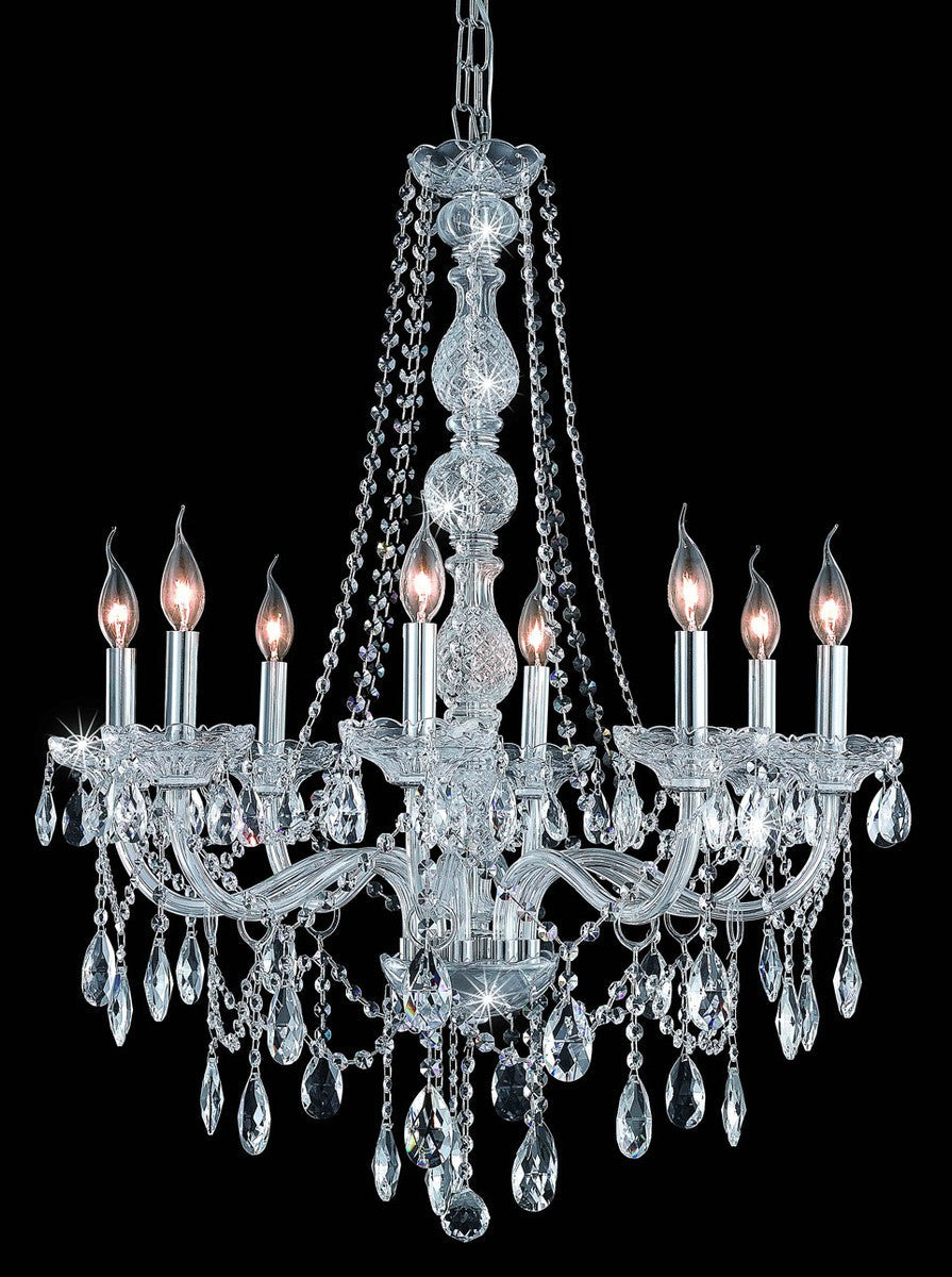 Elegant Lighting Eight Light Chandelier