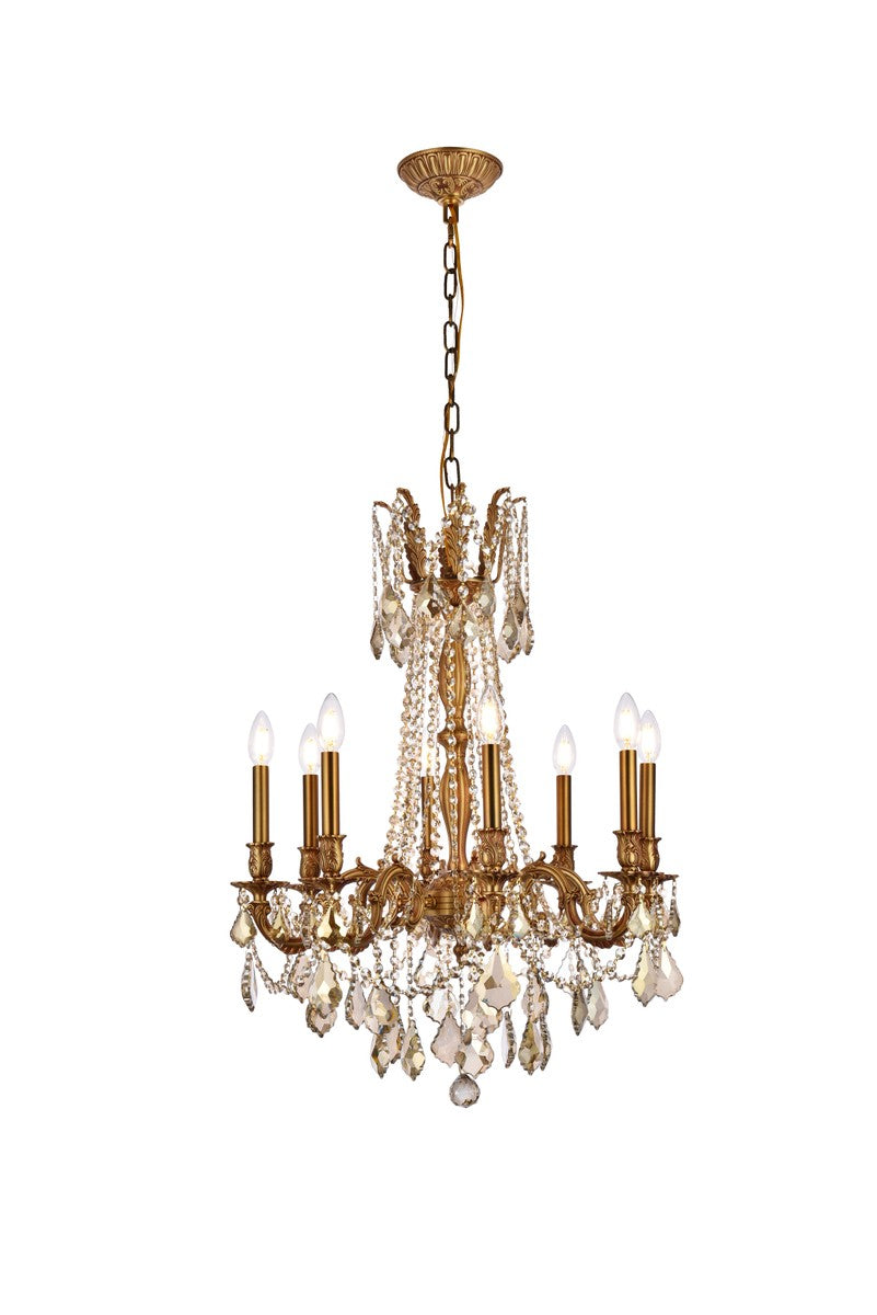 Elegant Lighting Eight Light Chandelier
