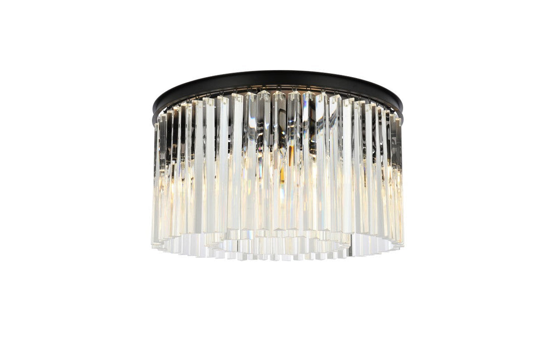 Elegant Lighting Eight Light Flush Mount