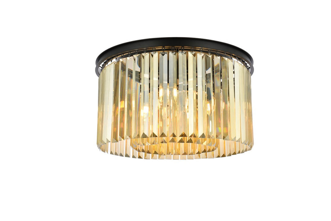 Elegant Lighting Eight Light Flush Mount