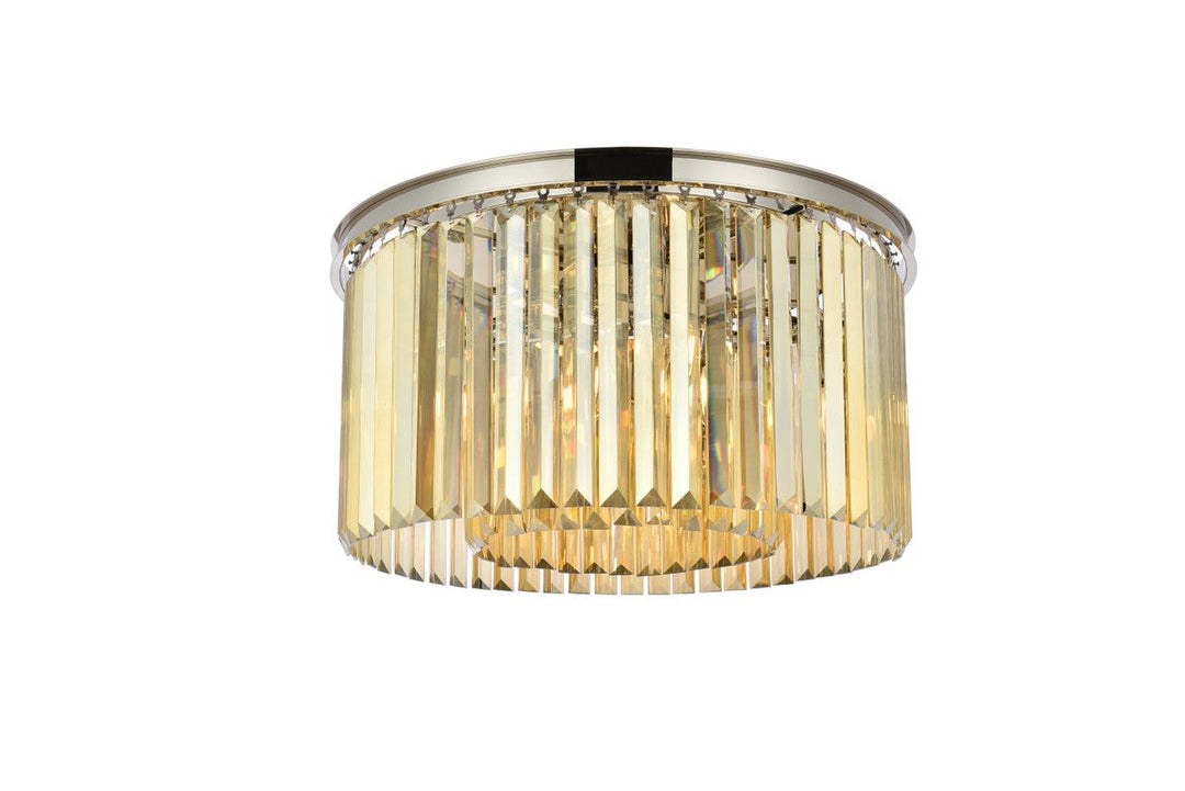 Elegant Lighting Eight Light Flush Mount