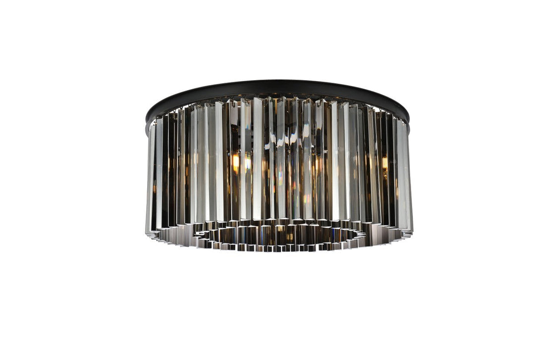 Elegant Lighting Eight Light Flush Mount