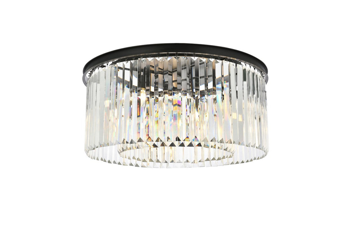 Elegant Lighting Eight Light Flush Mount