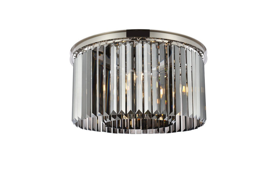 Elegant Lighting Eight Light Flush Mount