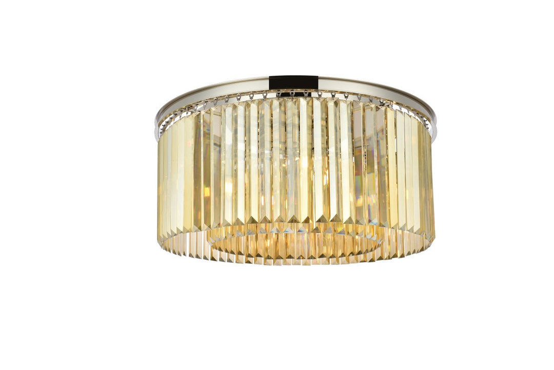 Elegant Lighting Eight Light Flush Mount