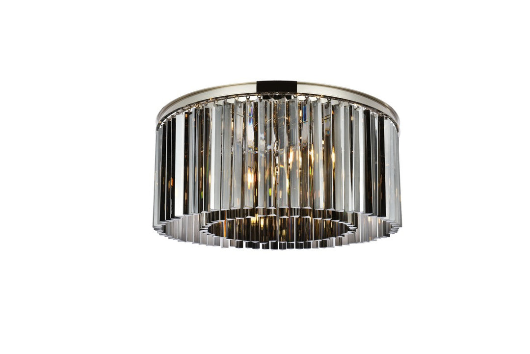 Elegant Lighting Eight Light Flush Mount