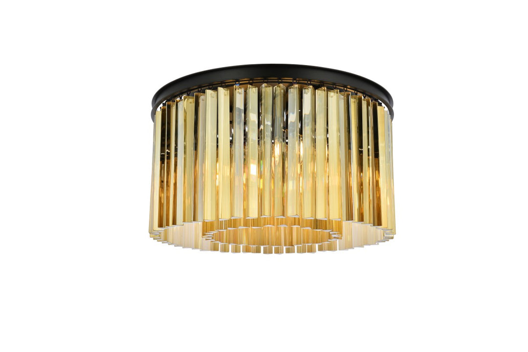 Elegant Lighting Eight Light Flush Mount