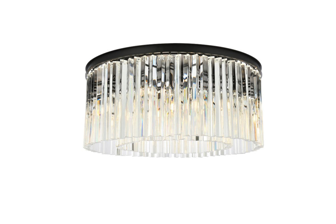 Elegant Lighting Eight Light Flush Mount