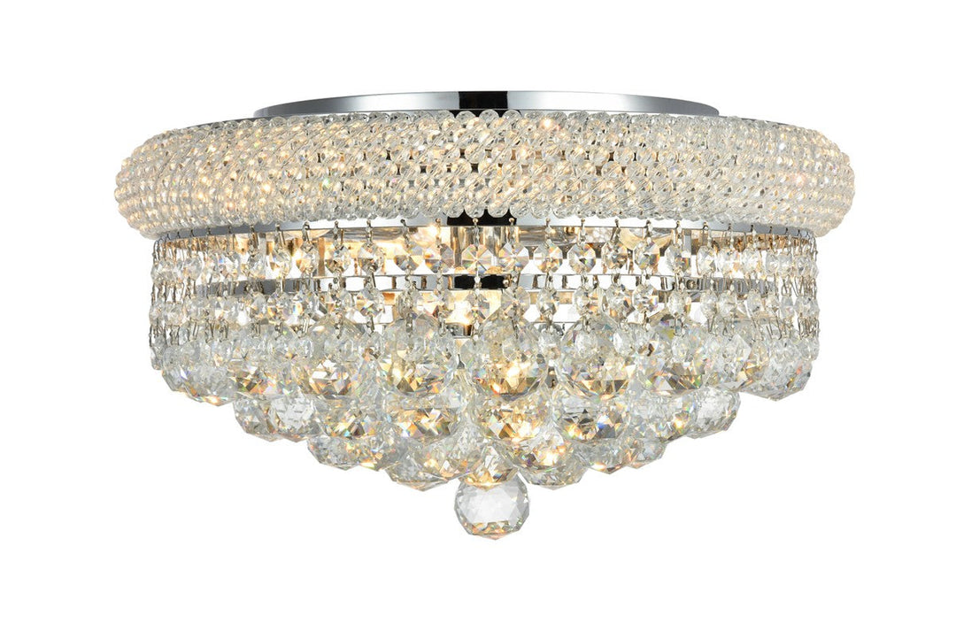 Elegant Lighting Eight Light Flush Mount