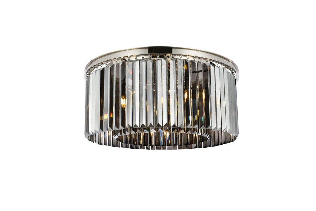 Elegant Lighting Eight Light Flush Mount