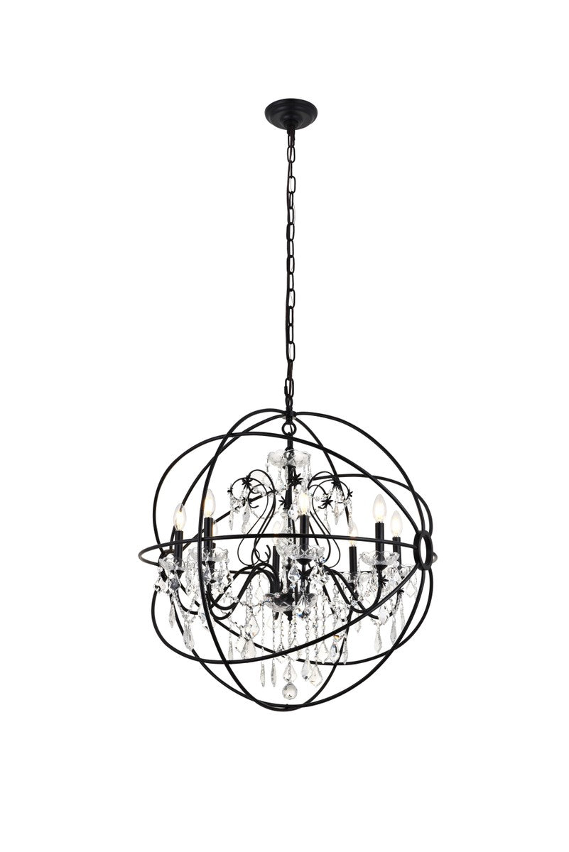Elegant Lighting Eight Light Pendant