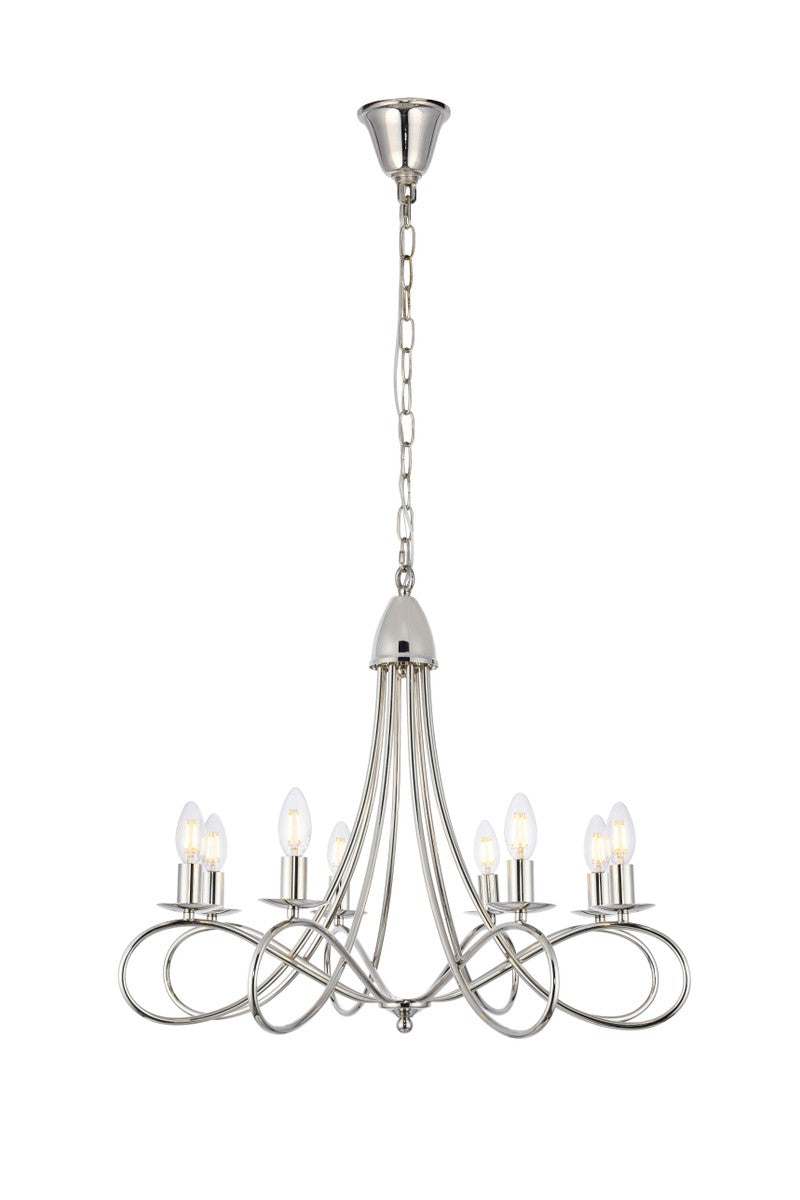 Elegant Lighting Eight Light Pendant