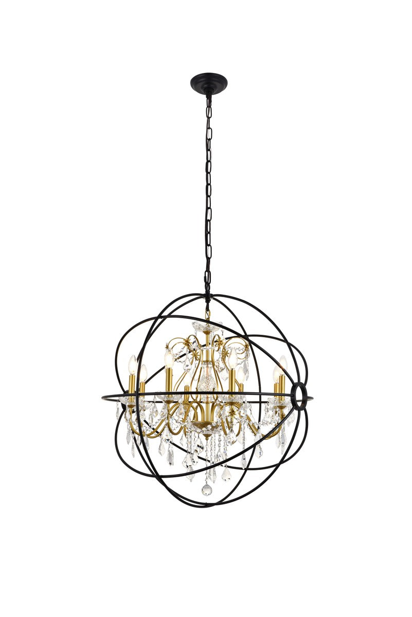 Elegant Lighting Eight Light Pendant