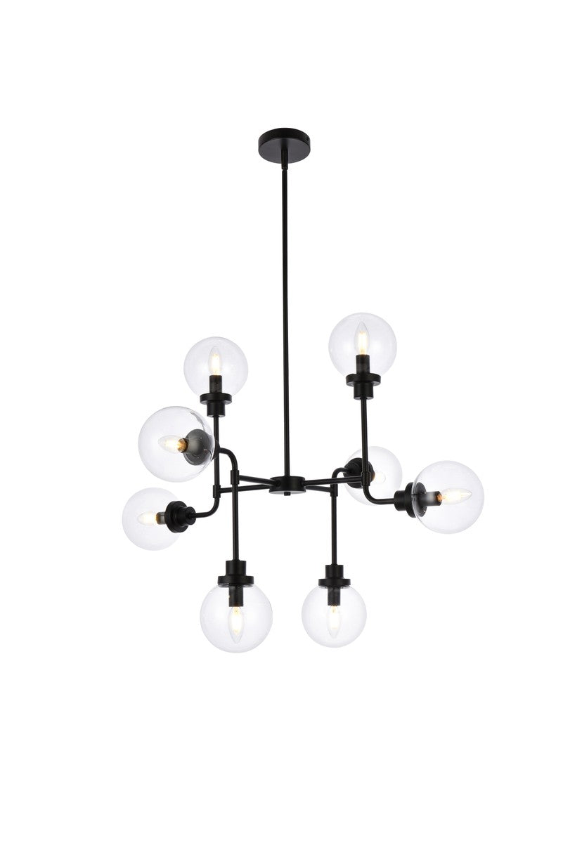 Elegant Lighting Eight Light Pendant