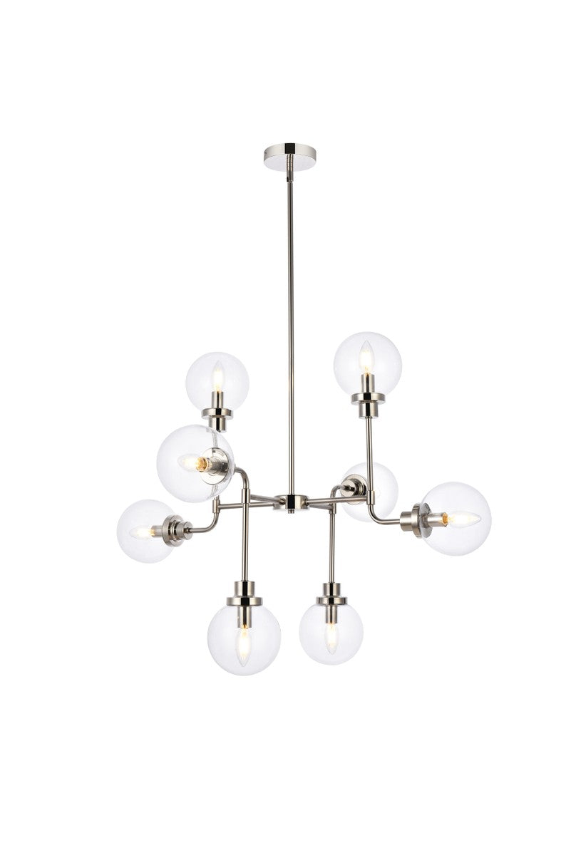 Elegant Lighting Eight Light Pendant