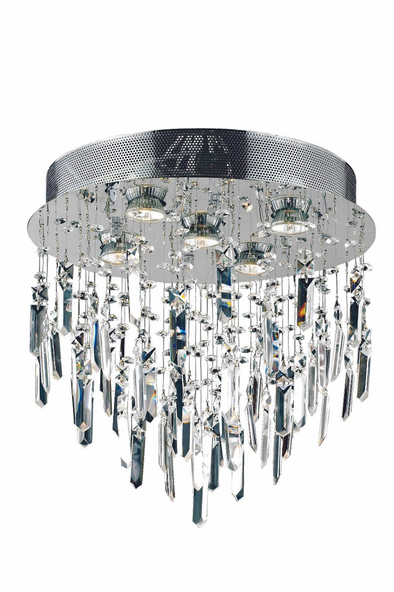 Elegant Lighting Five Light Flush Mount