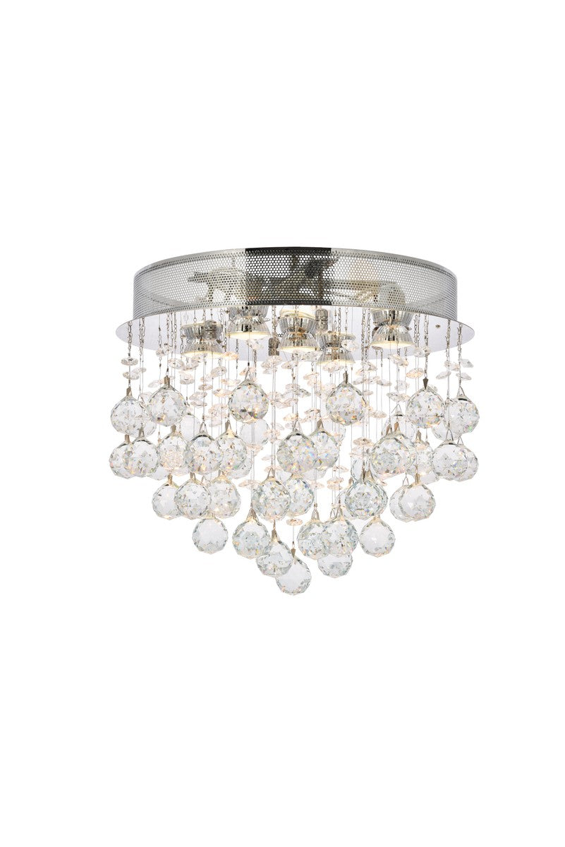 Elegant Lighting Five Light Flush Mount